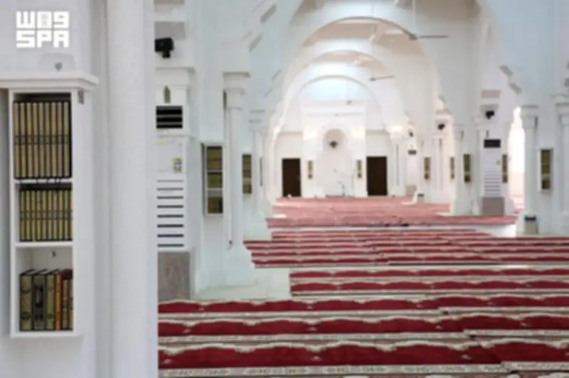 جاهزية مسجد المشعر الحرام بمزدلفة لاستقبال حجاج 1447هـ
