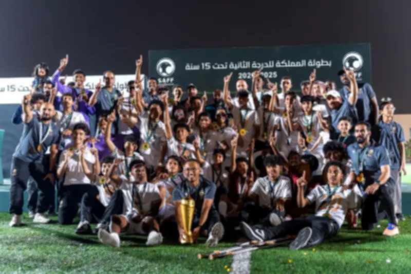 نعيم البكر يتوج الدرعية بكأس أندية المملكة تحت 15 عامًا