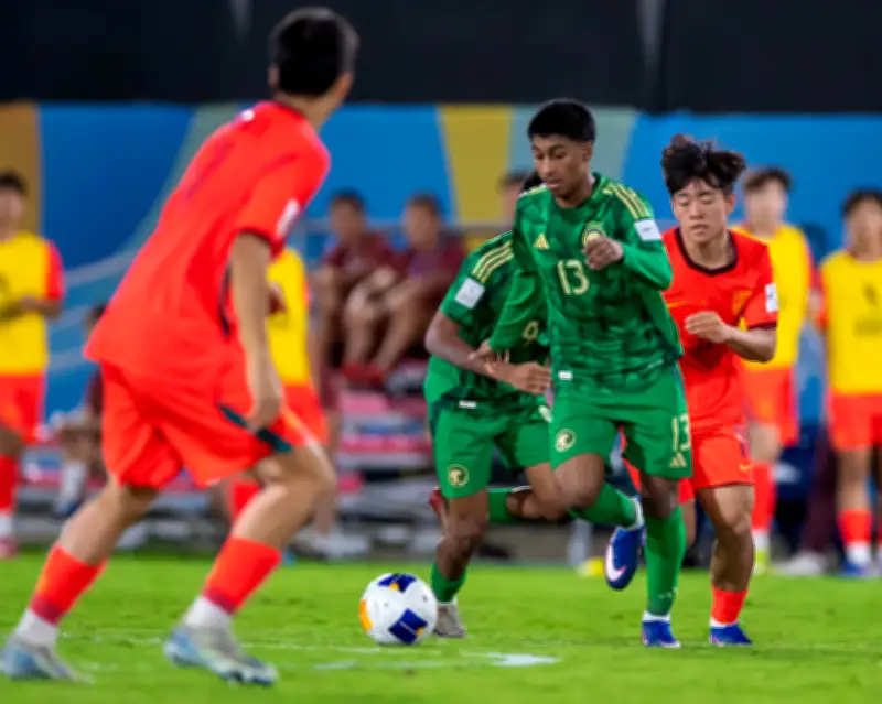 الصين تنهي مغامرة السعودية في كأس آسيا تحت 17 عامًا