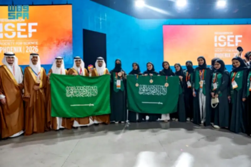 السعودية تحقق المركز الثاني عالمياً في آيسف 2026 للعام الثالث