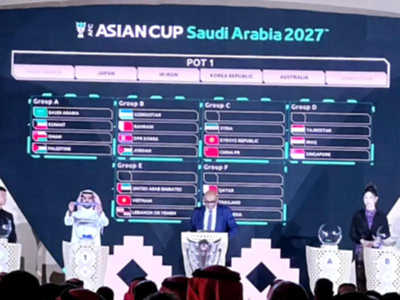 المنتخب السعودي يفتتح مشواره الآسيوي بمواجهة فلسطين في كأس آسيا 2027