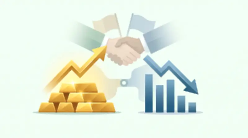 الذهب يتجاوز 4494 دولارًا مع تراجع عوائد السندات الأمريكية