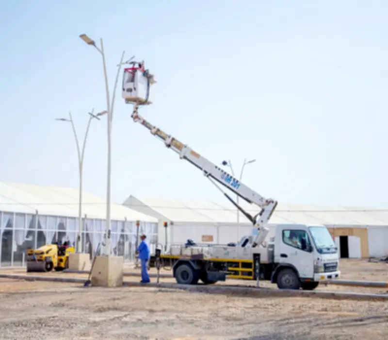 الخرج تستقبل حجاج البر بمركز متكامل على مساحة 50 ألف متر مربع