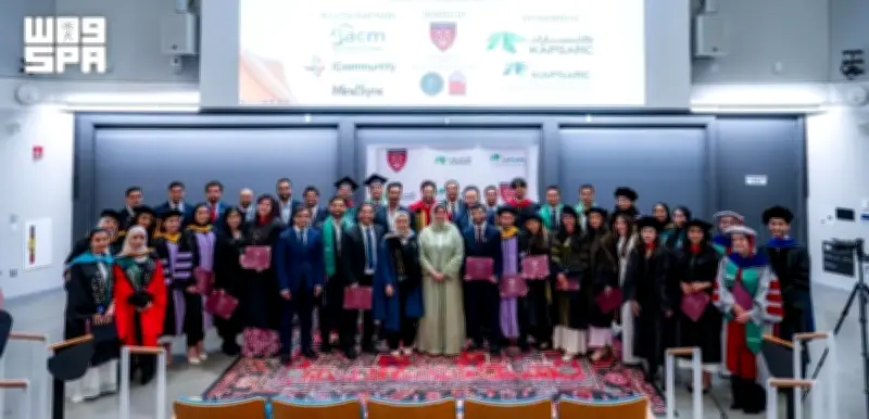 حفل تخرج 70 طالباً سعودياً من جامعات أمريكية في هارفارد
