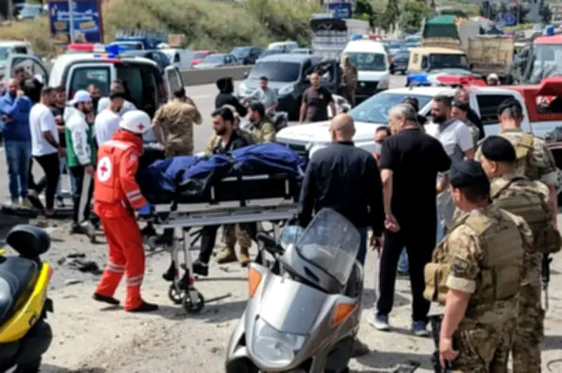 غارات إسرائيلية على طريق سريع بلبنان تسفر عن 8 قتلى بينهم طفلان
