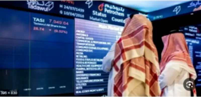 ارتداد مؤشر الأسهم السعودية 82 نقطة.. والإغلاق عند 11.031 نقطة