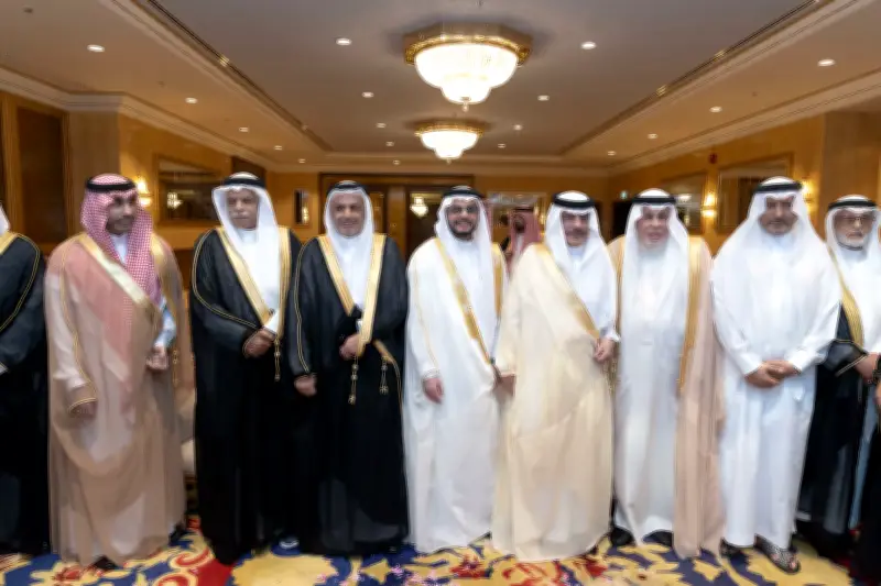 بصفر وباشراحيل يحتفلان بزواج عمر في جدة بحضور الأمير بندر