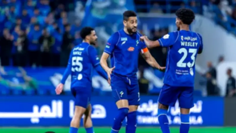 الهلال يتغلب على الحزم بثلاثية في دوري روشن السعودي