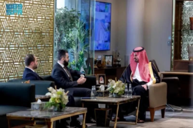 أمين الرياض يبحث مع وزير الإدارة المحلية السوري التعاون البلدي والتنموي