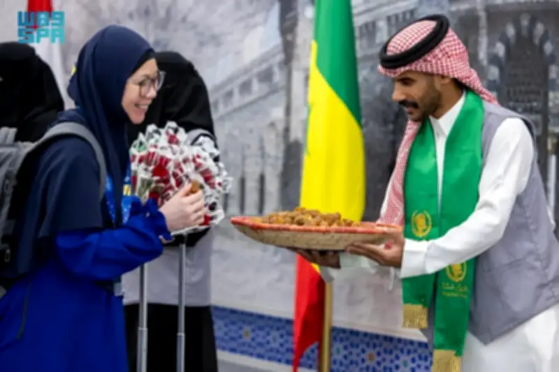 وصول أولى رحلات مبادرة طريق مكة من بروناي إلى المدينة المنورة