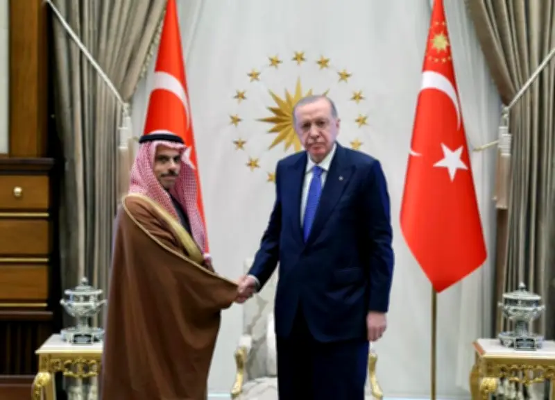 أردوغان يستقبل وزير الخارجية السعودي في أنقرة لتعزيز العلاقات الثنائية