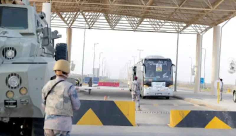 منفذ جديدة عرعر يستقبل حجاج العراق بمنظومة متكاملة من الخدمات