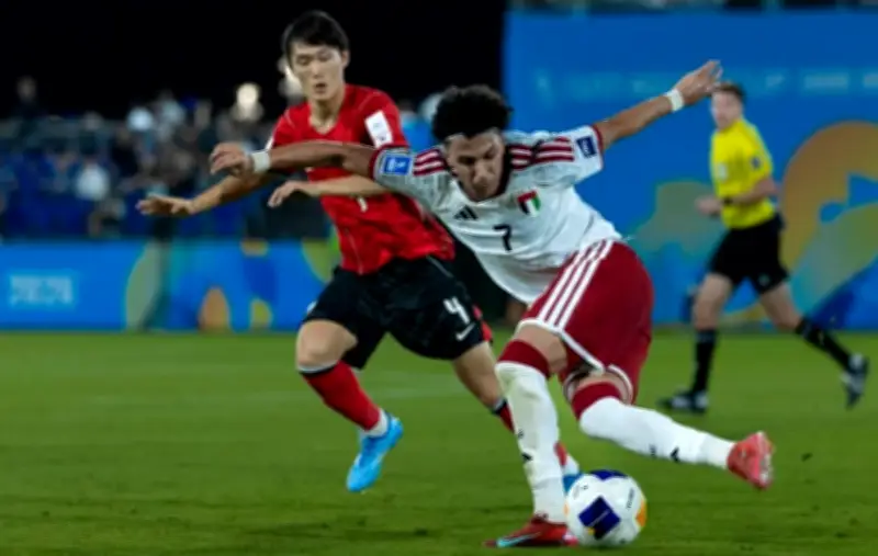 تعادل الإمارات وكوريا الجنوبية في كأس آسيا للناشئين بجدة