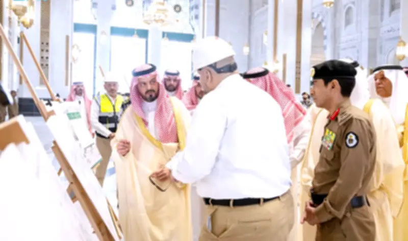 نائب أمير مكة يتفقد جاهزية مشروع المطاف والتوسعة الثالثة بالحرم استعداداً للحج