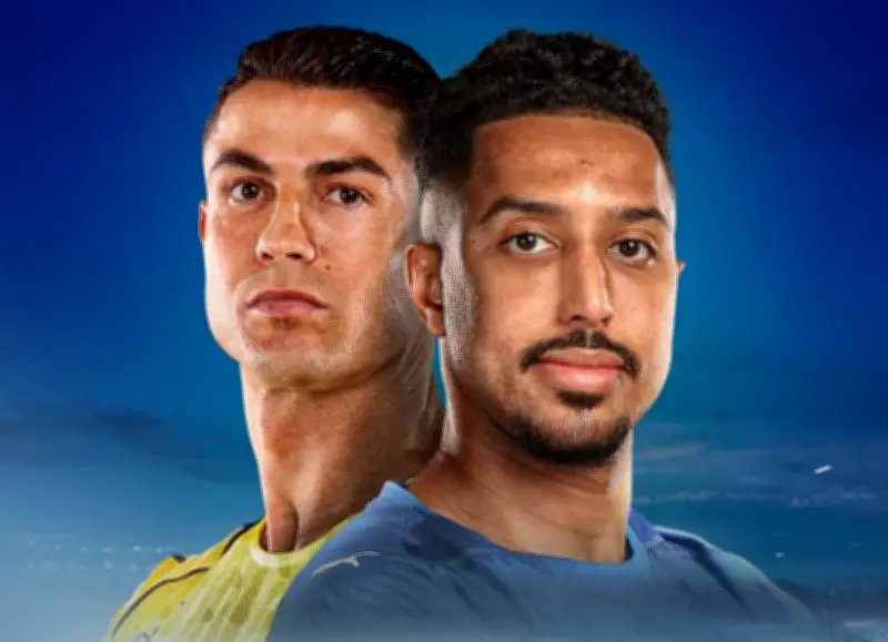 إنزاغي وخيسوس يكشفان تشكيلتي الهلال والنصر في ديربي الرياض