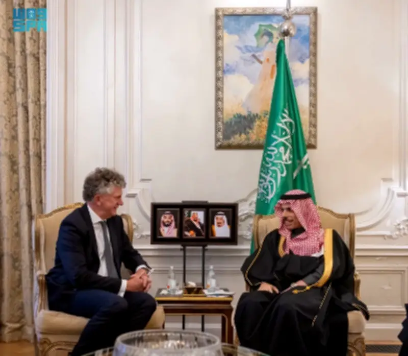 لقاء سعودي بريطاني يؤكد أهمية حماية الملاحة في مضيق هرمز