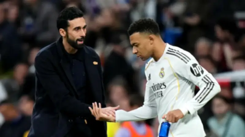أزمة مبابي وأربيلوا تشعل موسم ريال مدريد الفوضوي