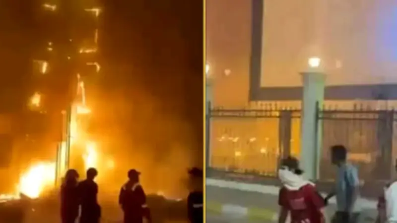 ركلة جزاء تشعل احتجاجات في طرابلس وتصل إلى مبنى رئاسة الوزراء