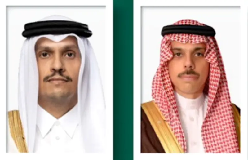 وزير الخارجية السعودي يبحث مع نظيره القطري الأمن الإقليمي