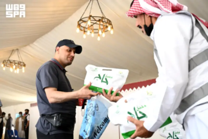مدينة الحجاج بخيبر تستقبل قوافل الحجاج القادمين براً بخدمات متكاملة