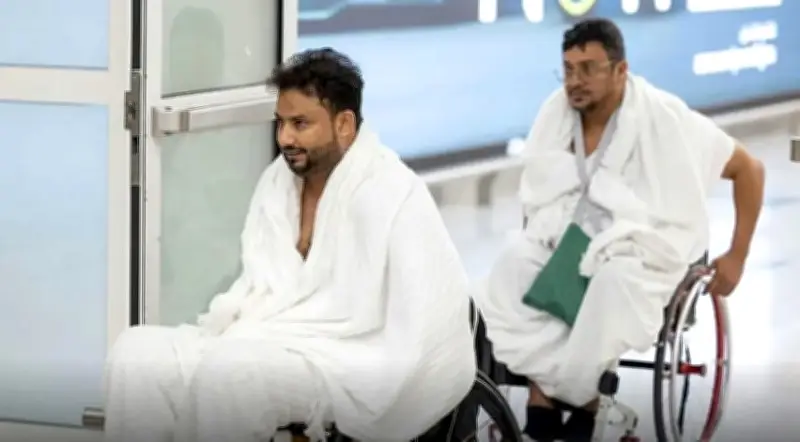 حاجان سوريان من ذوي الإعاقة يشكران السعودية على تسهيلات الحج