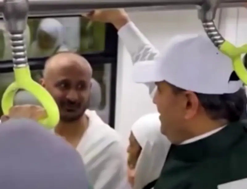 "أنا الوزير".. رد الجاسر على حاج في قطار المشاعر يثير التفاعل