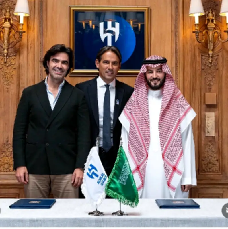 وكيل إنزاغي ينفي تصريحات حول مستقبله مع الهلال