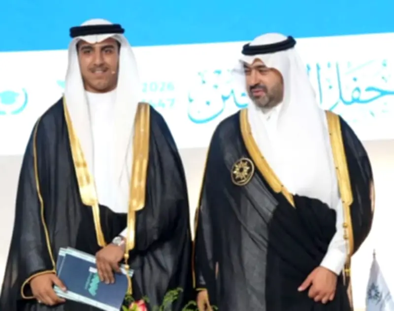 العسيري والكعبي يتلقيان التهاني بتخرجهما من الكلية التقنية بتبوك