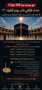تعامد الشمس على الكعبة يوم عيد الأضحى لأول مرة منذ 139 عامًا
