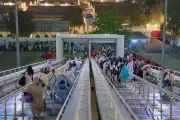 سار تنقل 290 ألف حاج عبر قطار المشاعر المقدسة في الحركة الثالثة