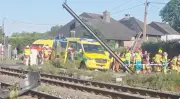 مقتل 4 في حادث تصادم حافلة مدرسية مع قطار في بلجيكا