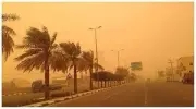 تحذير من رياح نشطة وأتربة مثارة على المنطقة الشرقية حتى الـ6 مساء
