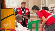 الهلال الأحمر يجهز 60 مقدم خدمة و16 وحدة إسعافية لتفويج حجاج المدينة إلى مكة