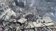 استشهاد فلسطيني بقصف سوق فراس وارتفاع حصيلة العدوان إلى 72 ألفًا