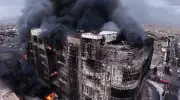 حريق في مركز تجاري بإيران يودي بحياة 8 أشخاص وإصابة 40 آخرين