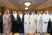 بصفر وباشراحيل يحتفلان بزواج عمر في جدة بحضور الأمير بندر