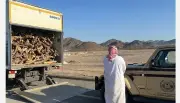 ضبط مخالف لنقل الحطب المحلي في منطقة الرياض وتطبيق العقوبات