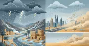 أمطار رعدية وسيول متوقعة في السعودية الثلاثاء وتحذيرات من تدني الرؤية