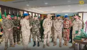 التحالف الإسلامي يستقبل وفداً من جامعة الدفاع الوطني لتعزيز التعاون
