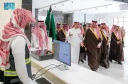 أمير المدينة يتفقد مركز استقبال الحجاج بطريق الهجرة ويؤكد جاهزية الخدمات