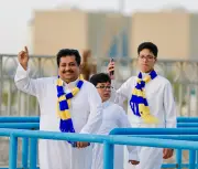 جماهير النصر والهلال تتوافد على الأول بارك في قمة الدوري السعودي