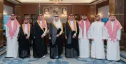 محافظ الأحساء يبحث مع نائب الأولمبية تعزيز الرياضة والشباب