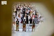 قوة الدفاع المدني بالحرم تواصل جهودها لخدمة ضيوف الرحمن