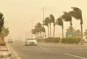 رياح نشطة مثيرة للأتربة والغبار على عدة مناطق في المملكة اليوم