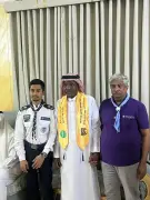 كشافة شباب مكة تمنح الوسام الذهبي للمساهمين في خدمة الحجاج والمعتمرين