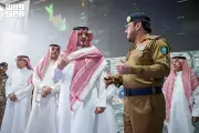 وزير الداخلية يتفقد وحدات الدفاع المدني بمشعر منى استعداداً للحج