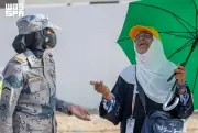 منسوبات حرس الحدود يشاركن في خدمة ضيوف الرحمن بالمشاعر المقدسة