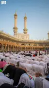 صلاة عيد الأضحى في المسجد الحرام بأجواء روحانية وإمامة الشيخ بليلة