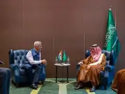 لقاء وزير الخارجية السعودي بنظيره الهندي في ليماسول