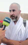 سنوسي يزف خبر حجّه لزوجته بمقطع فيديو عبر واتساب وسط فرحة
